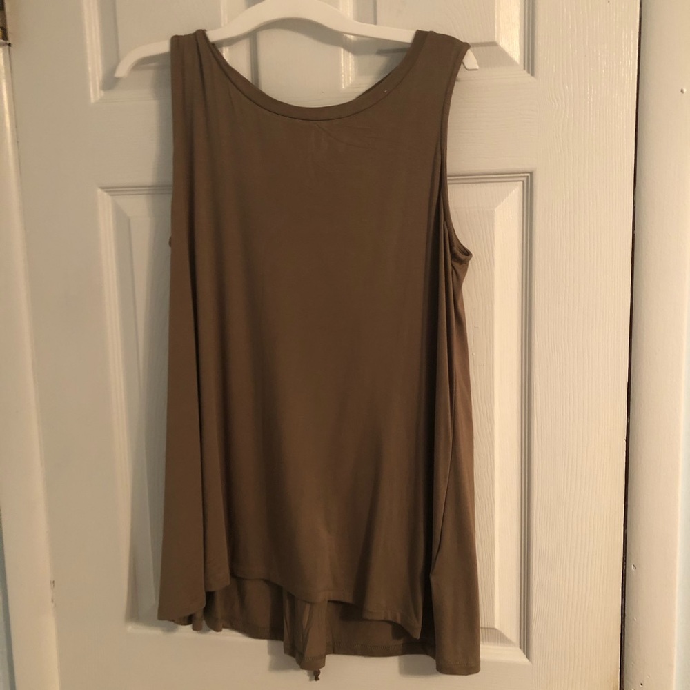 August Silk tank top